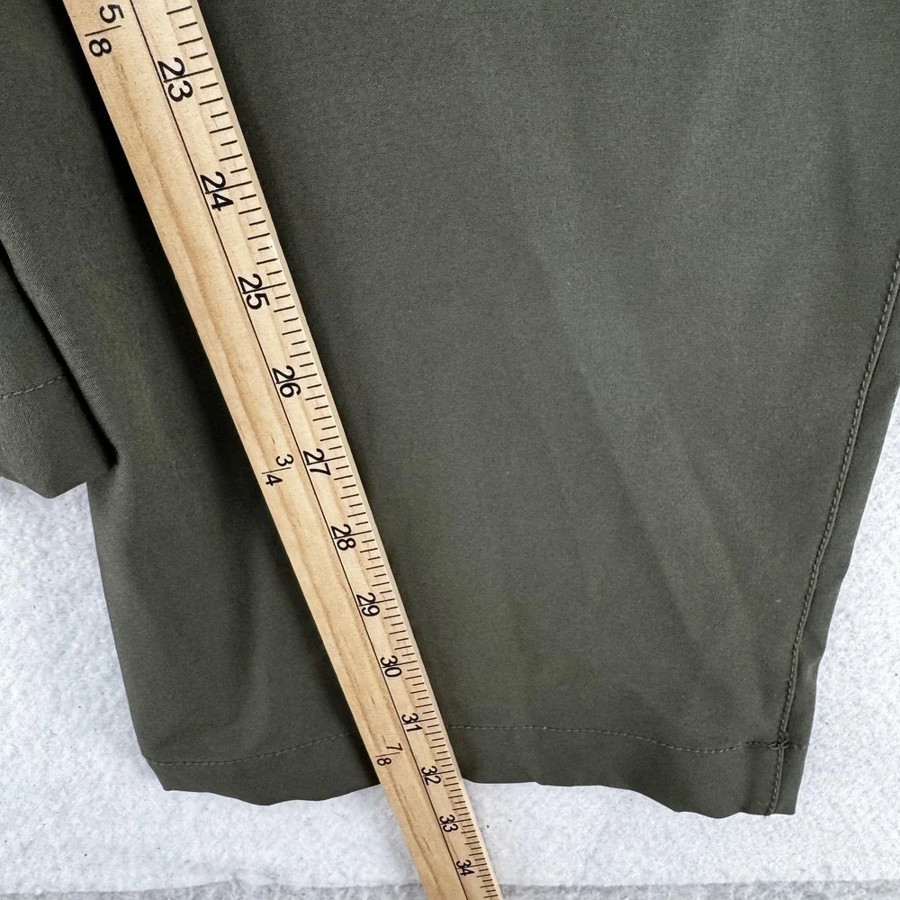 The North Face Pants Mens 40x32 Green Convertible Zip Off Hiking Stretch Outdoor